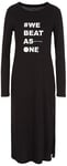 Armani Exchange Women's Sustainable, Soft Touch Casual Dress, Black, M