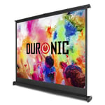 Duronic Projector Screen DPS50 Portable Desktop 50" School Theatre Home Cinema