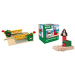 BRIO World Magnetic Action Train Crossing for Kids Age 3 Years Up Compatible with all BRIO Train Sets & Accessories
