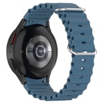 Samsung Galaxy Watch 4 40mm Sportigt Full-fit armband i silikon, blå