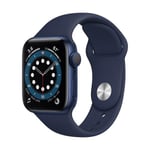 Apple Watch Series 6 GPS+Cellular 44mm Blue Aluminium M09A3 Deep Navy Sport Band