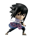 Chibi Masters VE63387 Figurine Bandaï Shippuden de l'anime Sasuke Uchiha Kawaii Naruto 8 cm, Plusieurs Couleurs