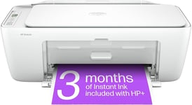 HP DeskJet 2810e All in One Printer | Perfect for Home | Colour | Wireless | Pr