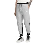 Nike FB8002-064 Tech Fleece Pants Men's DK Grey Heather/Black/White Size M-T