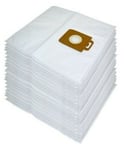 20 x Cloth Vacuum Bags For Nilfisk Power P10 P12 P20 P40 Hoover Bag