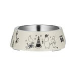 Moomin for Pets Mumin 80 år Matskål (160ml / Ø 14 cm / h 4,5 cm)