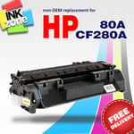 2 BLACK non-OEM Toners for HP LaserJet Pro 400 M401a M401d M401dn M425dn M425dw