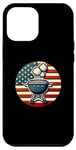 Coque pour iPhone 13 Pro Max Barbecue vintage patriotique avec drapeau américain
