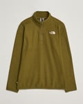 The North Face Glacier 1/4 Zip Fleece New Taupe Green