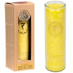Aromatic Candle Stearin 3Rd Chakra 100 Hours -- 21X6.5 Cm