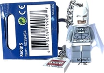LEGO DC UNIVERSE ARCTIC BATMAN KEYRING KEYCHAIN 850454 RETIRED RARE