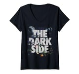 Womens Star Wars The Dark Side Collage Poster V-Neck T-Shirt