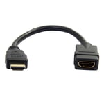 StarTech.com StarTech.com 6 in HDMI Extension Cable - Short HDMI Cable Male to F