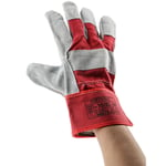 Gants de manutention Rs Pro Premium taille 10, xl, Résistant à l'abrasion, 2 gants, Rouge ( Prix pour 1 paire )