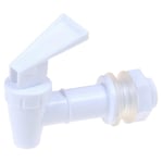2 Pcs White Replacement Cooler Faucet Plastic Water Tap for Water Bottle Jug Water Crock Wine Tank Water Dispenser