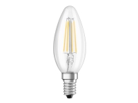 OSRAM PARATHOM Pro - LED-glödlampa med filament - klar finish - E14 - 4 W (motsvarande 40 W) - klass E - varmt vitt ljus - 2700 K