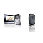 Somfy 2401446 - Visiophone V500, Interphone Vidéo écran tactile 7 pouces, Evolutif pour 2 logements & Keypop 2 canaux RTS | Haute Résistance | Télécommande Portail et/ou Porte de Garage