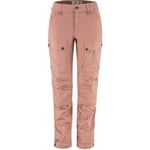 Fjällräven Womens Keb Trousers Curved (Rosa (DUSTY ROSE/300) 40)
