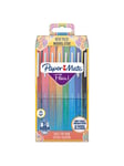 Papermate Paper Mate Flair filtspetspennor | Mediumspets (0,7 mm) | Sorterade färger | 16 stycken i påse