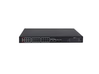 Dahua Technology Poe Net Switch 24Port 1000M/ Pfs3228-24Gt-360-V2 Dahua, Ikke Administreret, L2, Gigabit Ethernet (10/100/1000), Gigabit Ethernet, Strøm Over Ethernet (Poe), Stativ-Montering