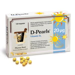 D-Pearls 20 µg 120 kapslar
