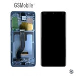 Display LCD Touch Frame Blue Excl. Cam Samsung Galaxy S20 Plus G985F Original