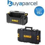 Dewalt DWST1-75654 Toughsystem Open Tote Tool Box + Dewalt DS150 Storage Case