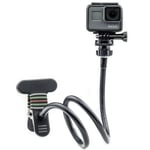 Flexible Clamp Mount for GoPro HERO12 Hero 12 11 10 9 DJI OSMO Action Cam Go Pro