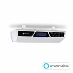 Bluetooth Radio Wifi FM Tuner Kitchen Cabinet Alexa Voice WLAN Audio - White