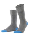 FALKE Men's Dot Socks, Cotton, Grey (Steel Melange 3166), 5.5-8 (1 Pair)