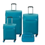 MODO BY RV RONCATO Sirio Trolley + Underseat Bag pour Ryanair - Light Blue, Bleu Clair., Gcabina e borsone, Sirio