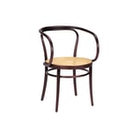 Gebruder Thonet Vienna - Wiener Stuhl, Dark Green D23, Lacquered Beech, Woven Cane Seat