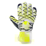 Uhlsport Målvaktshandske Absolutgrip HN Pro - Vit/Svart/Gul Barn, storlek 3