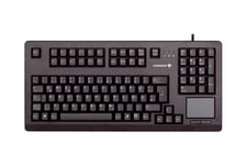 CHERRY TouchBoard G80-11900 - tangentbord - med pekplatta - QWERTZ - hela norden - svart