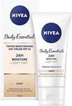 3 X NIVEA® Daily Essentials Tinted Moisturising Day Cream Natural SPF 8 50Ml