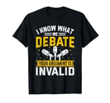 Speech and Debate Gear for Debating Club Debate Team T-Shirt