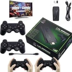 20 000+ 4K HDMI TV-spelkonsol för retrospel med 2 trådlösa handkontroller 4K-spelpinne, 100% ny