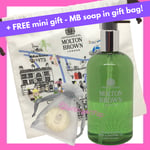 MOLTON BROWN Eucalyptus Bath & Shower Gel 500ml Cotton Gift Set Bag + FREE Gift