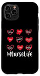 iPhone 11 Pro Happy Valentines Day Cute Heart I Nurse life Case