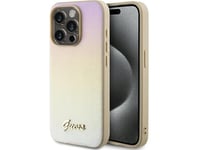Guess Guhcp14lpsairsd Iphone 14 Pro6.1" Gold Hardcase Saffiano Iridescent Script