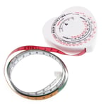 Accurate Heart Shape Tape BMI Calculator Measurement Tool Body Measuring Tape