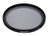Sony VF-49CPAM2 - Filter - cirkulär polarisator - 49 mm - för Sony SEL20F28, SEL24F18, SEL28F20, SEL35F18, SEL35F28, SEL50F18, SEL55210, SEL55F18