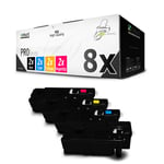 8x Toner for Xerox Workcentre 6025 6027 Like 106R02756 - 106R02759 CMYK