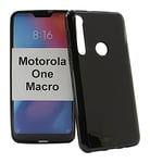 TPU skal Motorola One Macro (Svart)