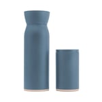 HITCH Bottle Termoflaske & Kopp, Alt-i-ett, Slate Blue