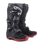 Alpinestars Tech 7 Crosstövlar Svart-Grå-Röd