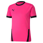 PUMA Homme Teamgoal 23 Jersey T Shirt, Fluo Pink-puma Black, XL EU