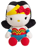 JEMINI - 022869 -  HELLO KITTY Peluche Wonder Woman +/- 40 Cm - DC COMICS SUPER HEROS