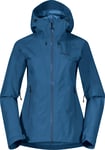 Bergans Women's Skarlight 3L Shell Jacket North Sea Blue S, North Sea Blue