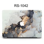 Convient pour étui de protection pour ordinateur portable Apple AirPro housse de protection pour macbook couleur marbre boîtier d'ordinateur-RS-1042- 2019Pro16 (A2141)